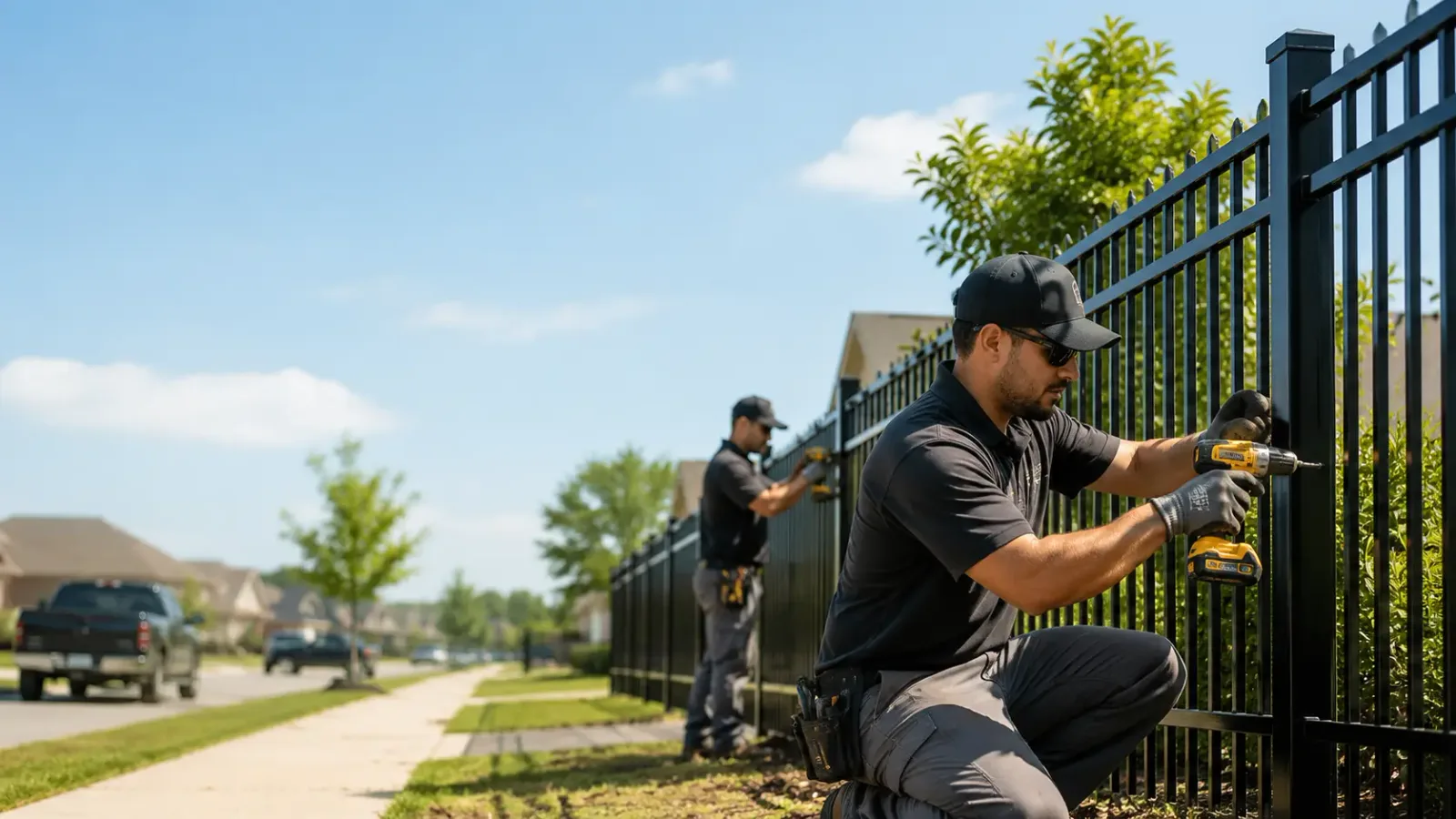 Metal Fence Installation in Welton, IA